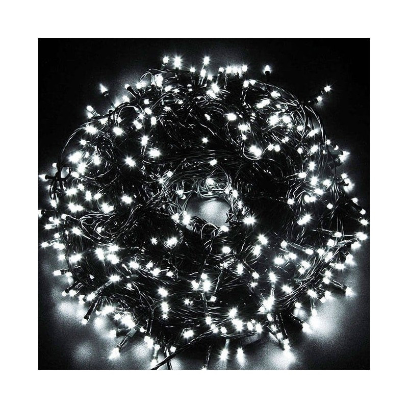 Božićne lampice – 1000 LED, bijele_4