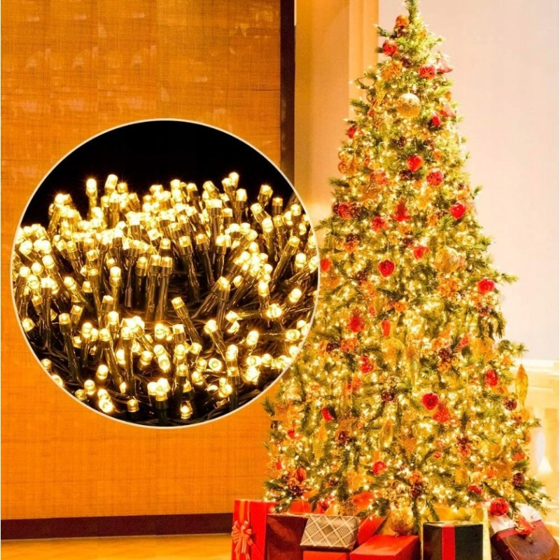 Božićne lampice – 1000 LED, za unutra i van, 18,5×12×11,5 cm, bijele, LAMP05CB_4