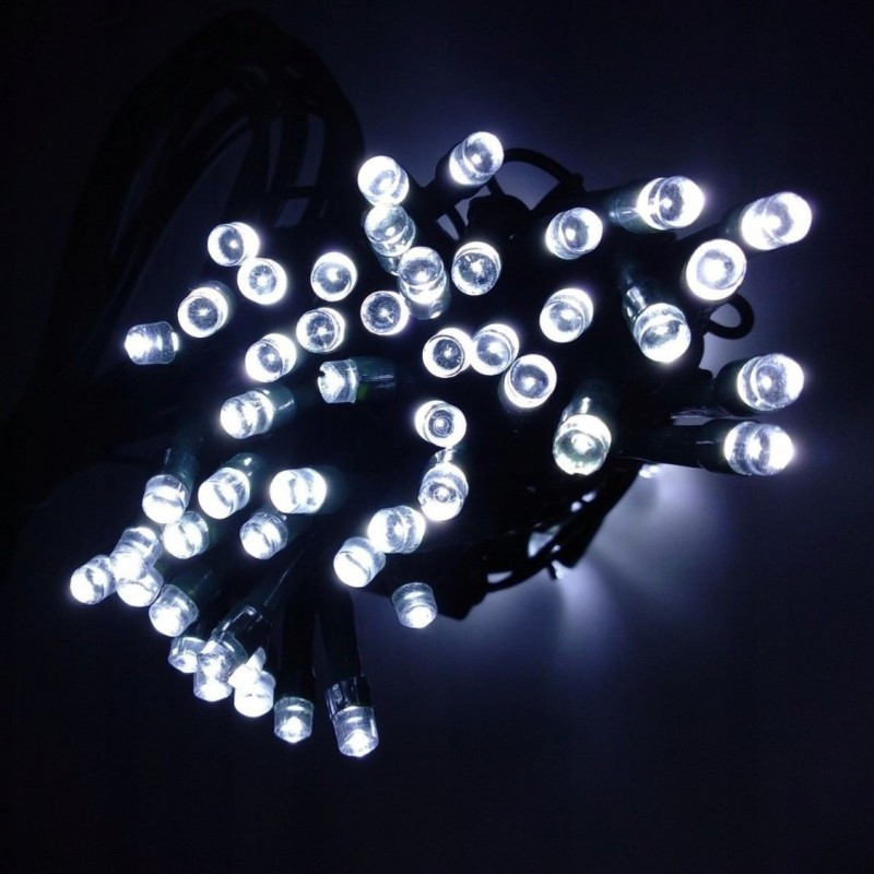 Božićne lampice – 200 LED, za unutra i van, 13×8×6,5 cm, bijele_3