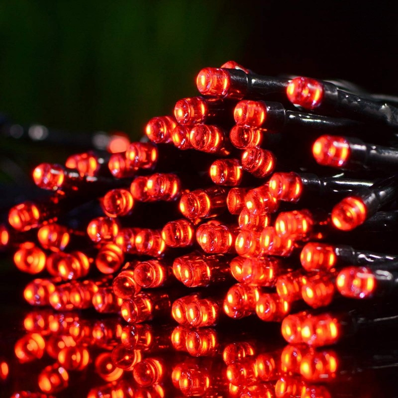 Božićne lampice – 200 LED, za unutra i van, 16×8,5×8,5 cm, crvene_3