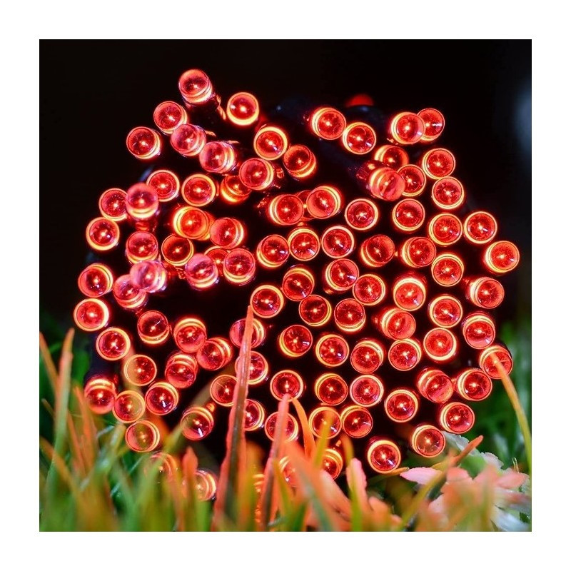 Božićne lampice – 200 LED, za unutra i van, 16×8,5×8,5 cm, crvene_5