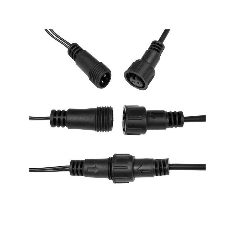 Božićne lampice – 500 LED, 1,2 m, bijele_5