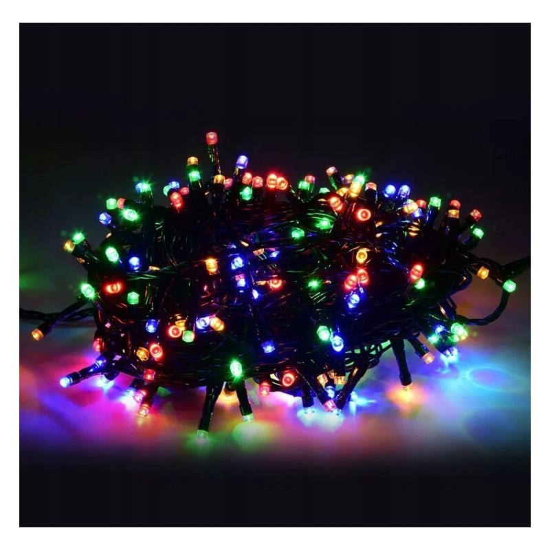Božićne lampice – 500 LED, za unutra i van, 18×10 cm, šarene_5