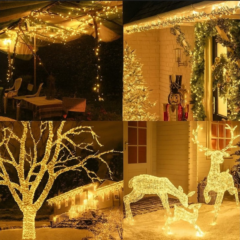 Božićne lampice – 500 LED, za unutra i van, bijele, LAMP36CB_4