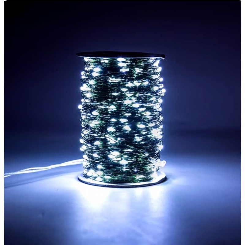 Božićne lampice – 500 LED, za unutra i van, bijele_4