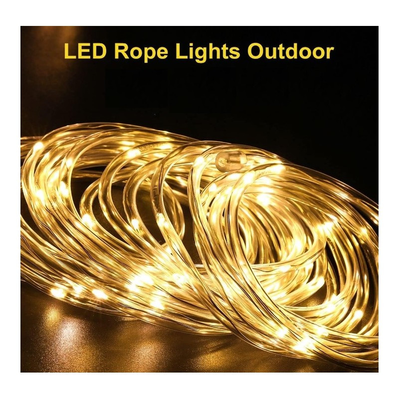 Božićne lampice – LED, za unutra i van, 20,5×20,5×5 cm, bijele_4