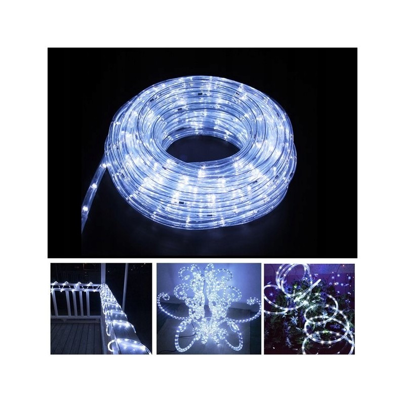 Božićne lampice – LED, za unutra i van, 25×25×5 cm, bijele_3