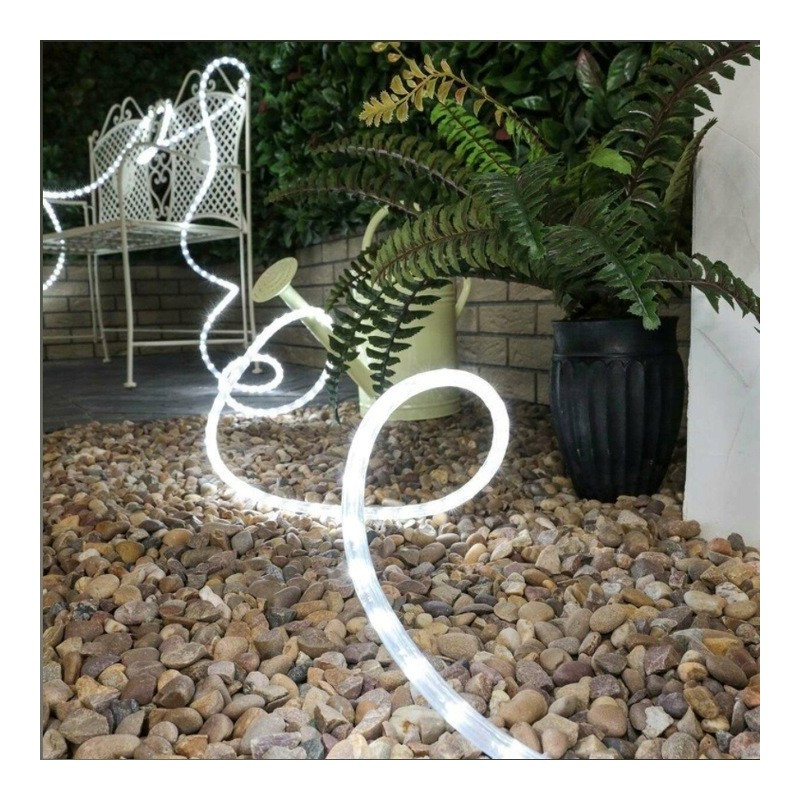 Božićne lampice – LED, za unutra i van, 25×25×5 cm, bijele_5