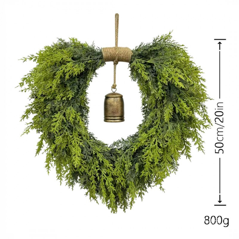 Božićni vijenac, 50 cm, šareni, WSN31_5