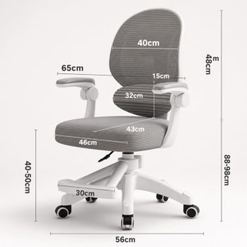 Dječja Uredska Stolica Milly Grey 1