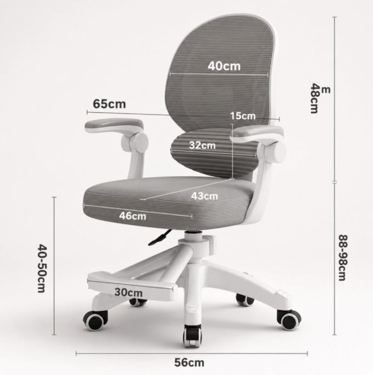 Dječja Uredska Stolica Milly Grey 1