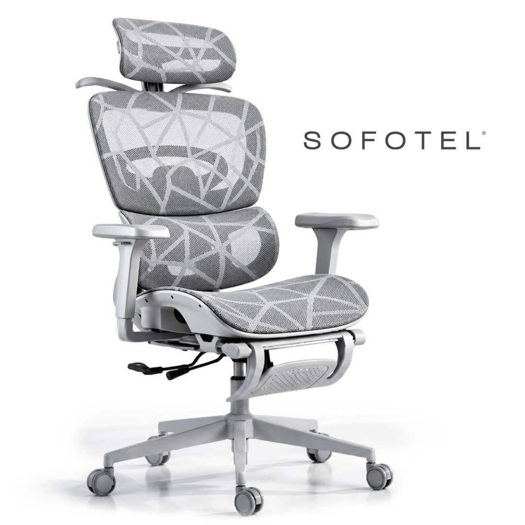 Ergonomska uredska stolica Sofotel Avion bež_14