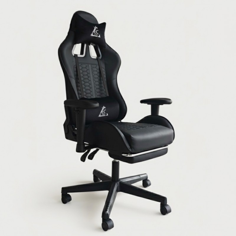 Gaming stolica – EvoChair, s masažerom, 80×29×59 cm, crna_3