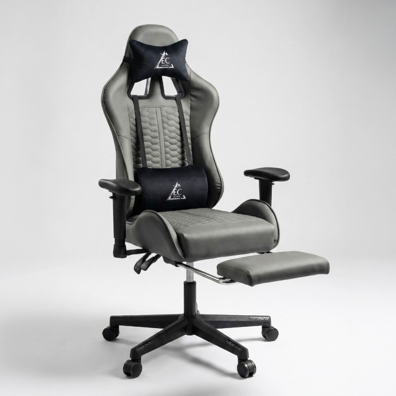 Gaming stolica – EvoChair, s masažerom, 80×29×59 cm, siva_2