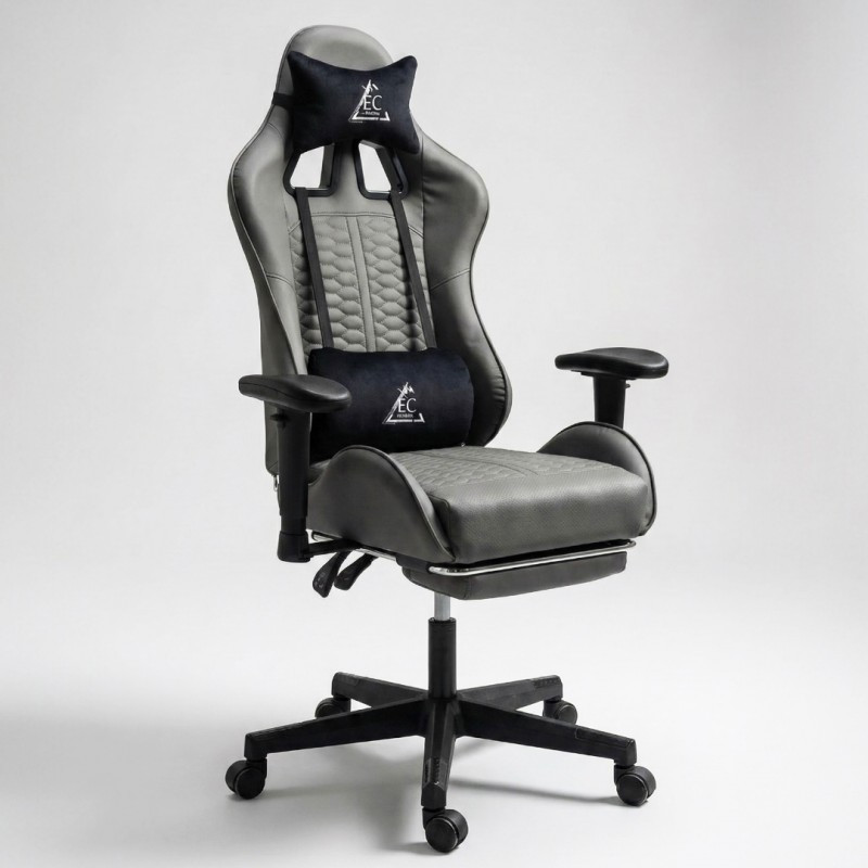 Gaming stolica – EvoChair, s masažerom, 80×29×59 cm, siva_3