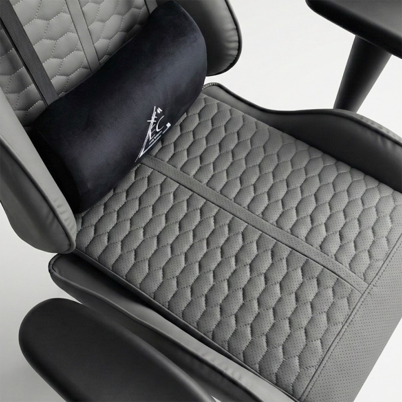 Gaming stolica – EvoChair, s masažerom, 80×29×59 cm, siva_4