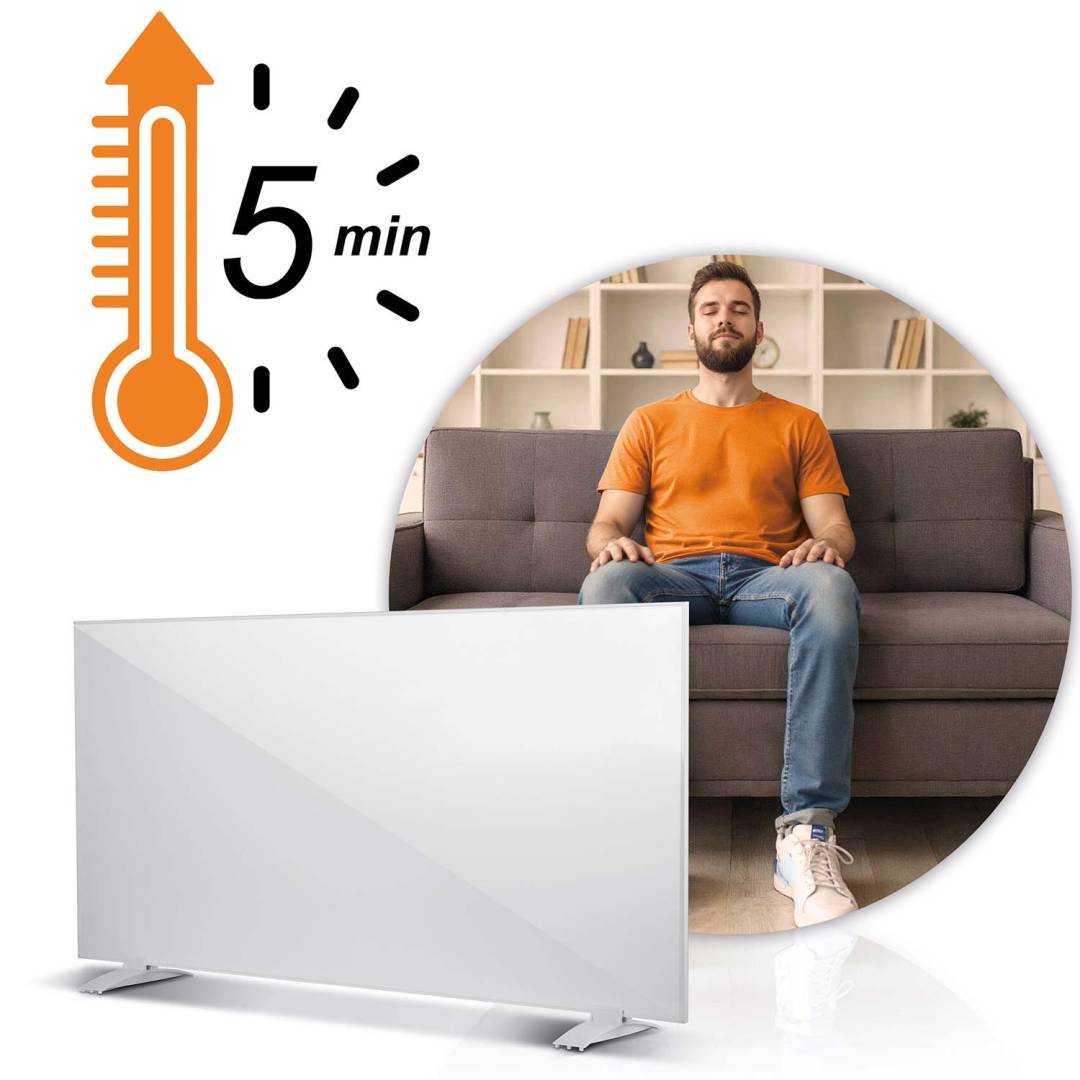 Infracrveni grijaći panel Berdsen BD-991 1000 W bež_8