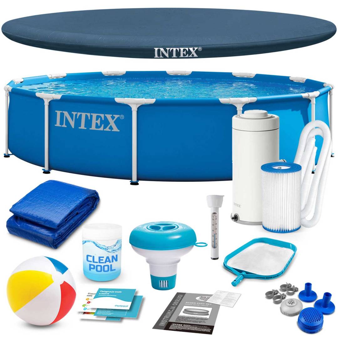 Intex bazen s konstrukcijom 366 x 76 cm višebojan_1