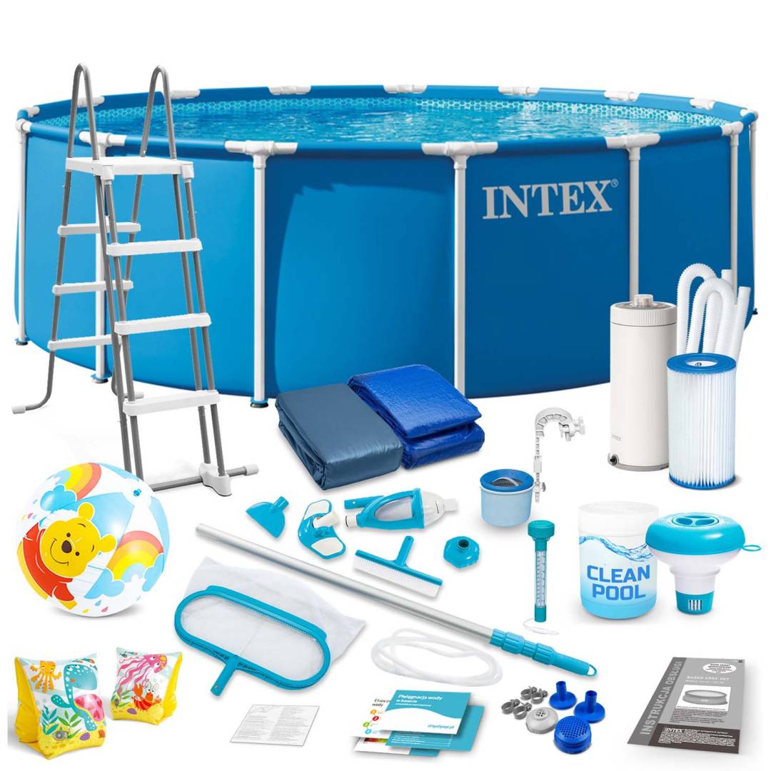 Intex bazen s konstrukcijom 457 x 122 cm, set 21 u 1 šareni_1