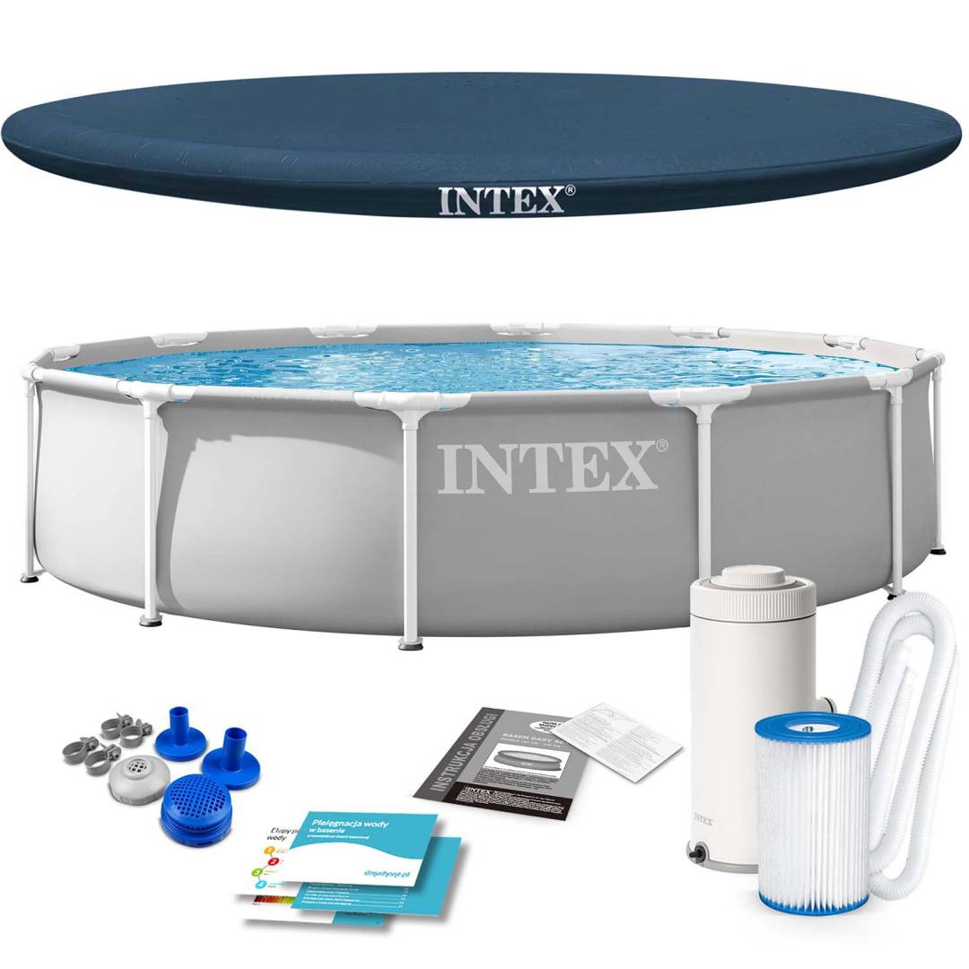 Intex okvirni bazen 366 x 76 cm s filtracijskom pumpom_1