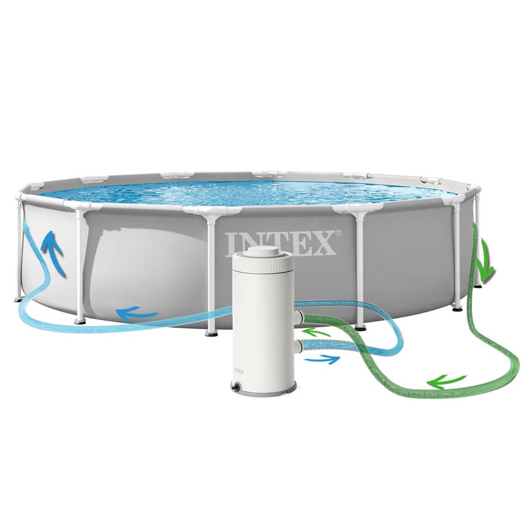 Intex okvirni bazen 366 x 76 cm s filtracijskom pumpom_3