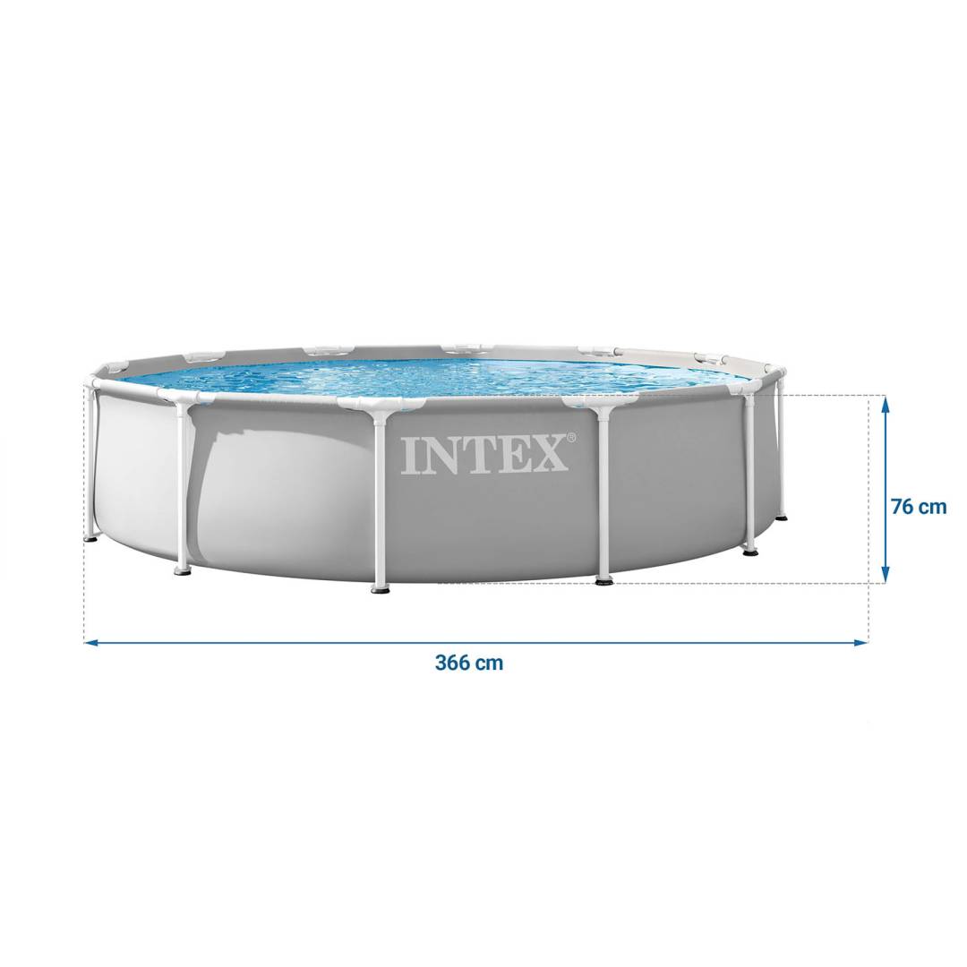 Intex okvirni bazen 366 x 76 cm s filtracijskom pumpom_4