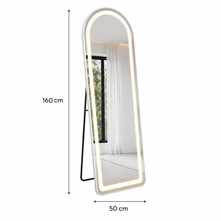 Led Samostojeće Ogledalo Roundy Elegant 160x50cm 3