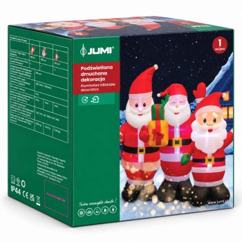 Led Svjetleća Dekoracija 125cm Djed Božičnjak 6