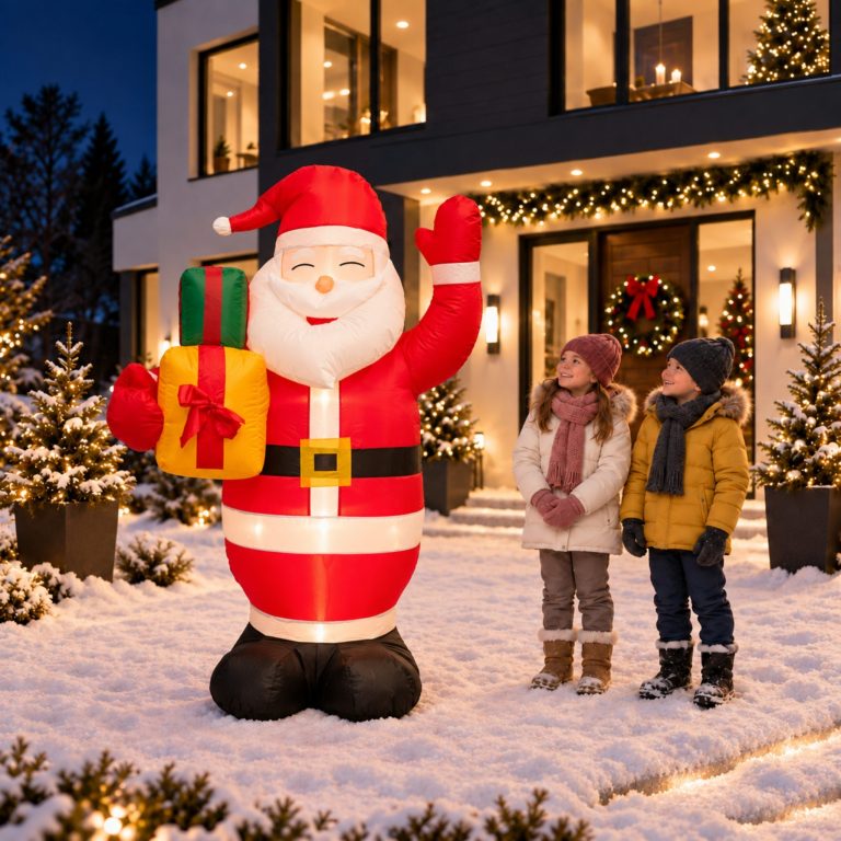 Led Svjetleća Dekoracija 150cm Djed Božičnjak 2