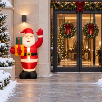 Led Svjetleća Dekoracija 150cm Djed Božičnjak 3