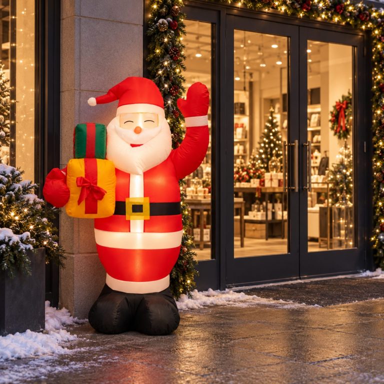 Led Svjetleća Dekoracija 150cm Djed Božičnjak 5