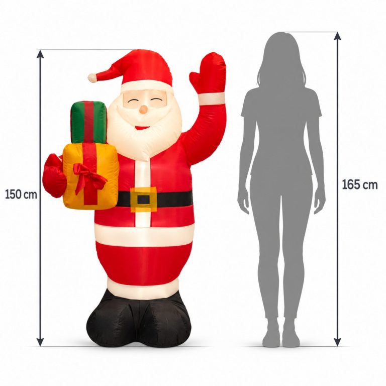 Led Svjetleća Dekoracija 150cm Djed Božičnjak 7