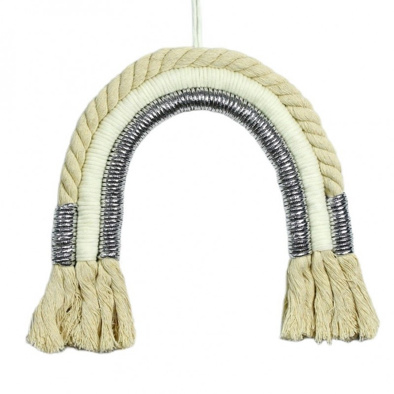 Makrame ukras – duga, 25×30 cm, OZD10S_1