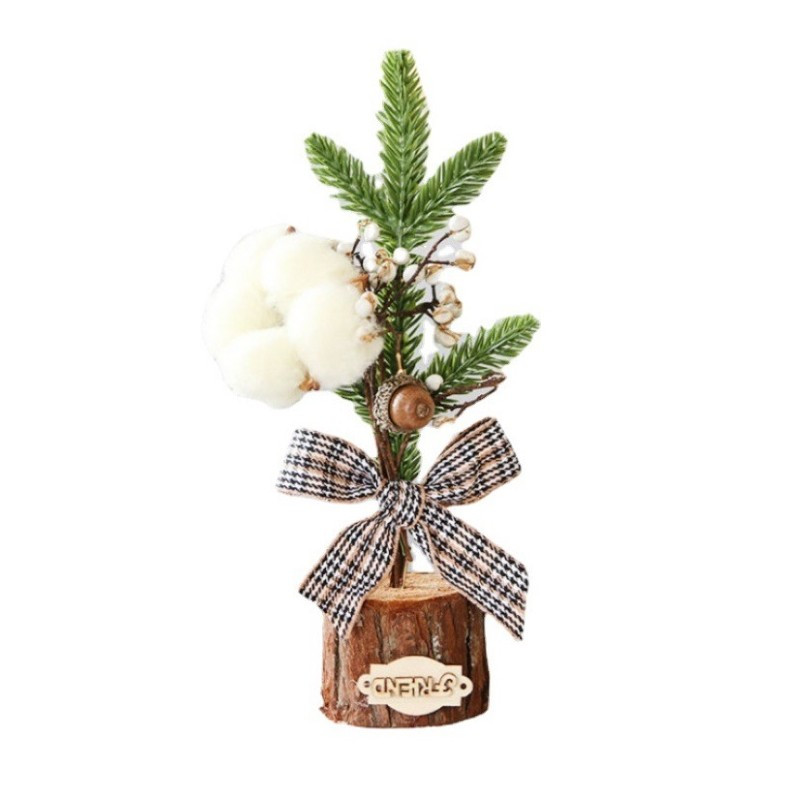 Mali ukrasni bor – na drvenoj podlozi, 9×25,5 cm, KSN89_1