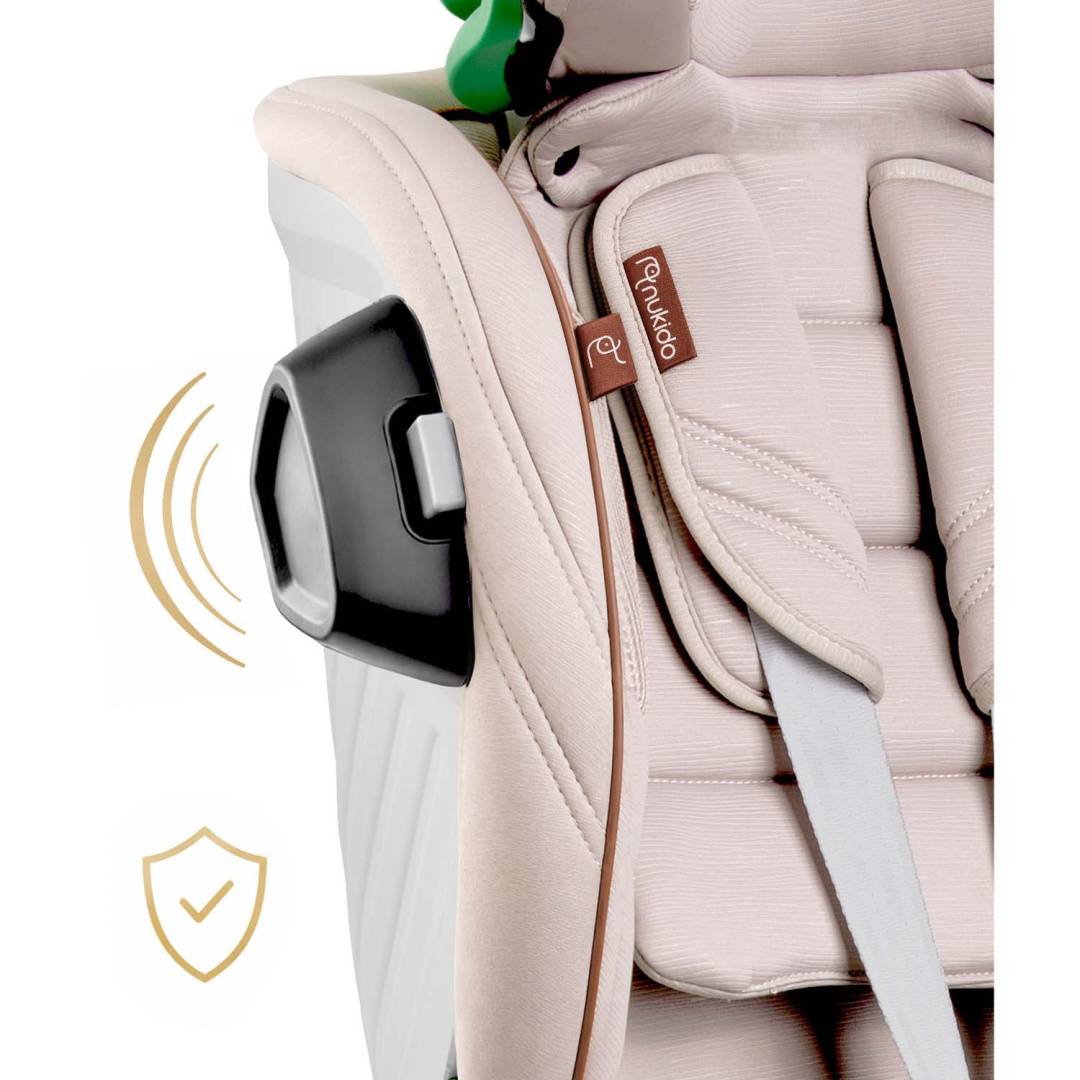 Nukido Shelly autosjedalica i-Size ISOFIX 40–150 cm bež_10