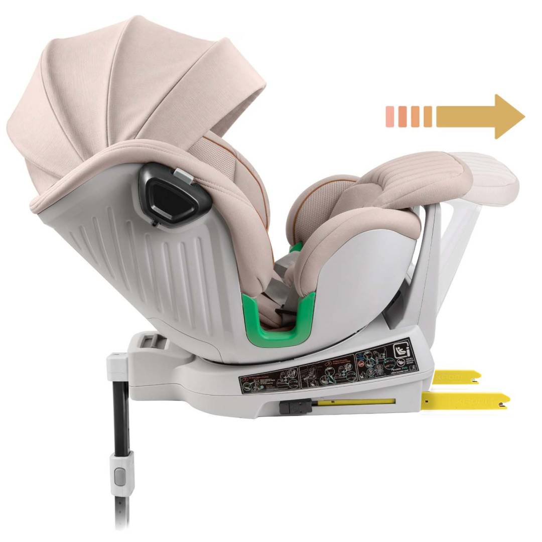 Nukido Shelly autosjedalica i-Size ISOFIX 40–150 cm bež_7