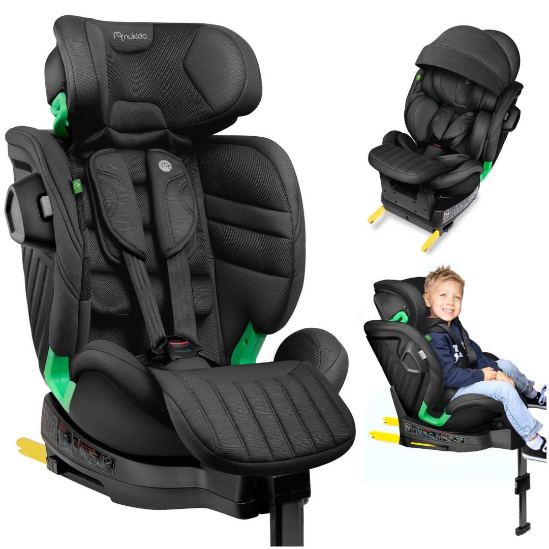 Nukido Shelly bež autosjedalica i-Size 40–150 cm s ISOFIX-om_1
