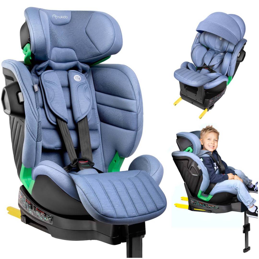 Nukido Shelly bež autosjedalica s ISOFIX sustavom 40–150 cm_1