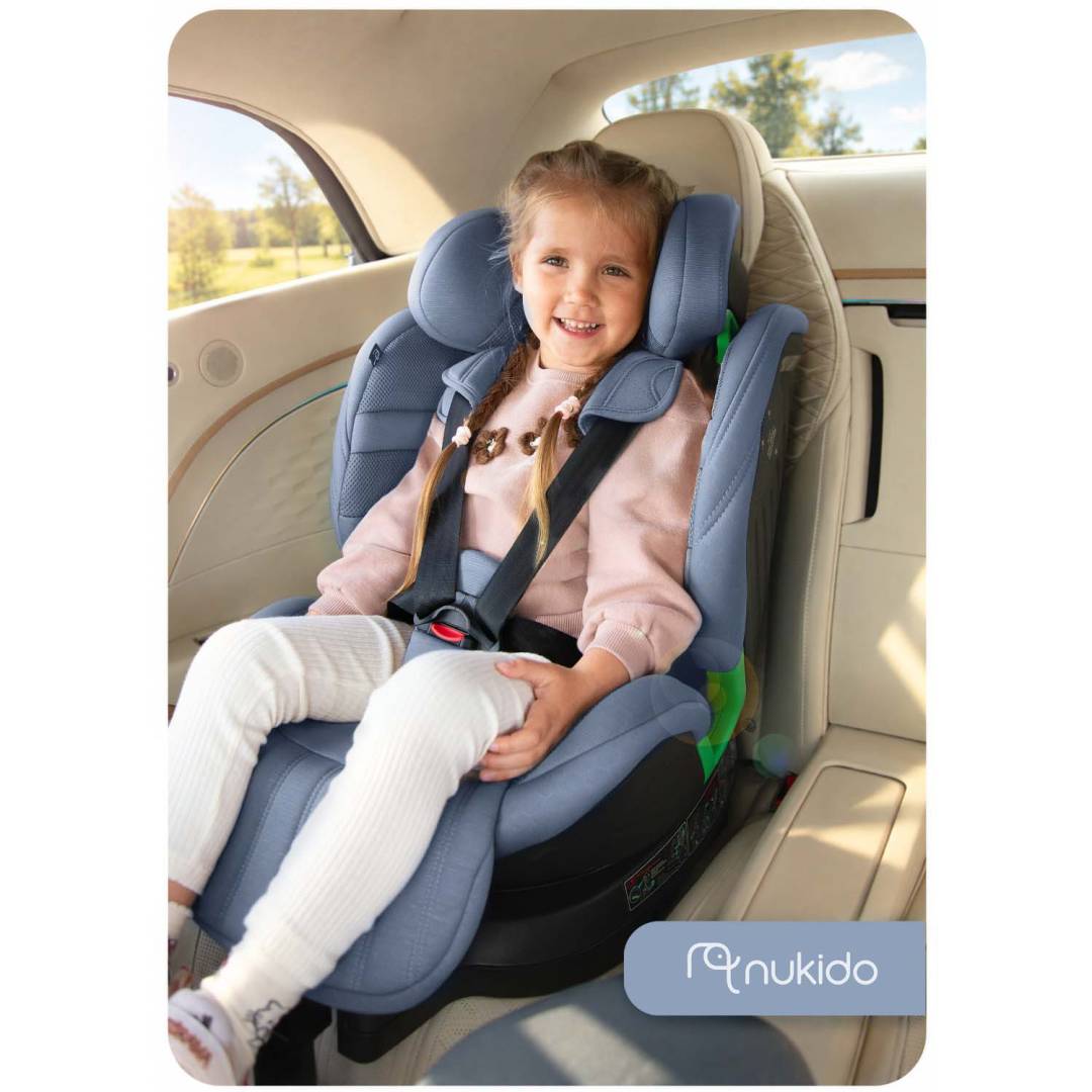 Nukido Shelly bež autosjedalica s ISOFIX sustavom 40–150 cm_2