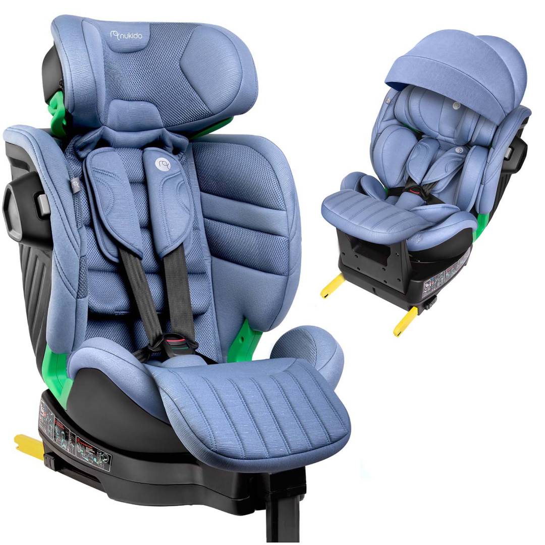 Nukido Shelly bež autosjedalica s ISOFIX sustavom 40–150 cm_6