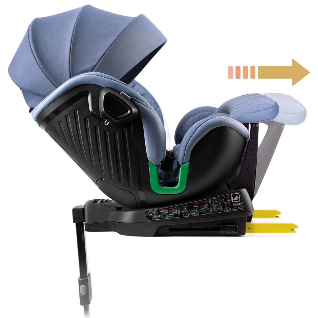 Nukido Shelly bež autosjedalica s ISOFIX sustavom 40–150 cm_8
