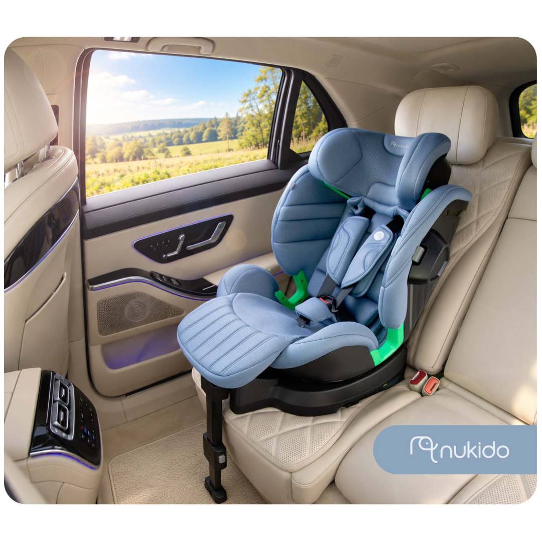 Nukido Shelly bež autosjedalica s ISOFIX sustavom 40–150 cm_9