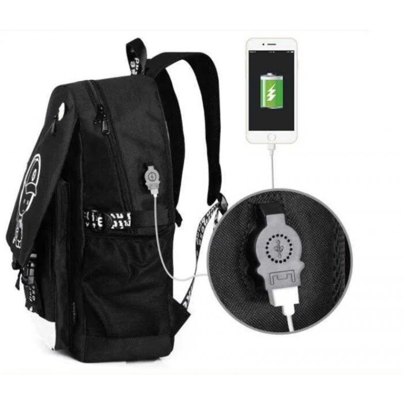 Školski ruksak – s USB priključkom, 44 cm_4