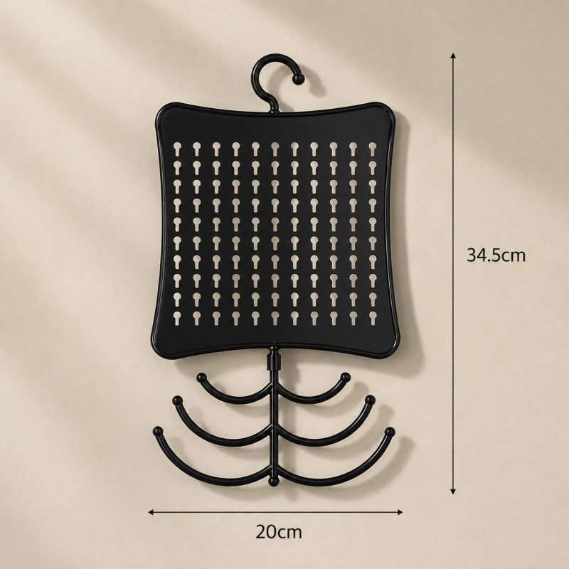 Stalak za nakit, 20×34,5 cm, crni_5
