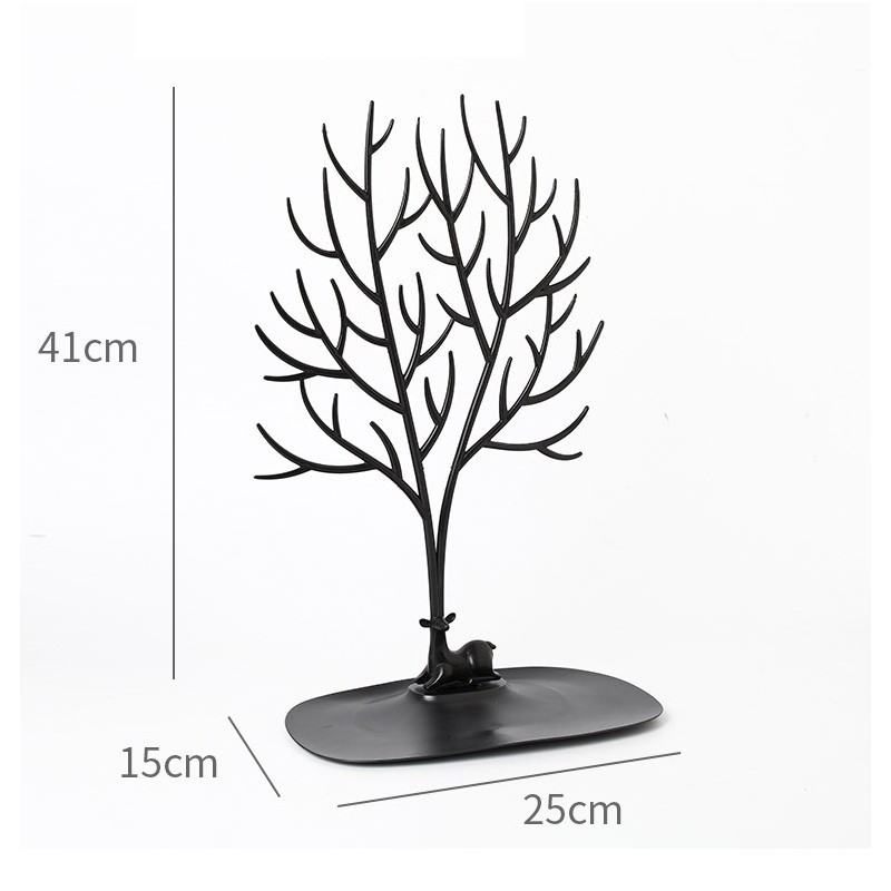 Stalak za nakit, 25×41×15 cm, crveni_2