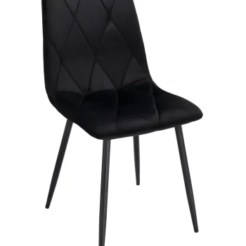 Stolica Piado Black Baršun Set Od 2x 3