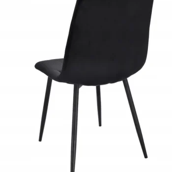 Stolica Piado Black Baršun Set Od 2x 4