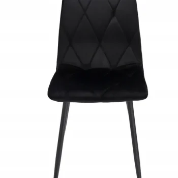 Stolica Piado Black Baršun Set Od 2x 5