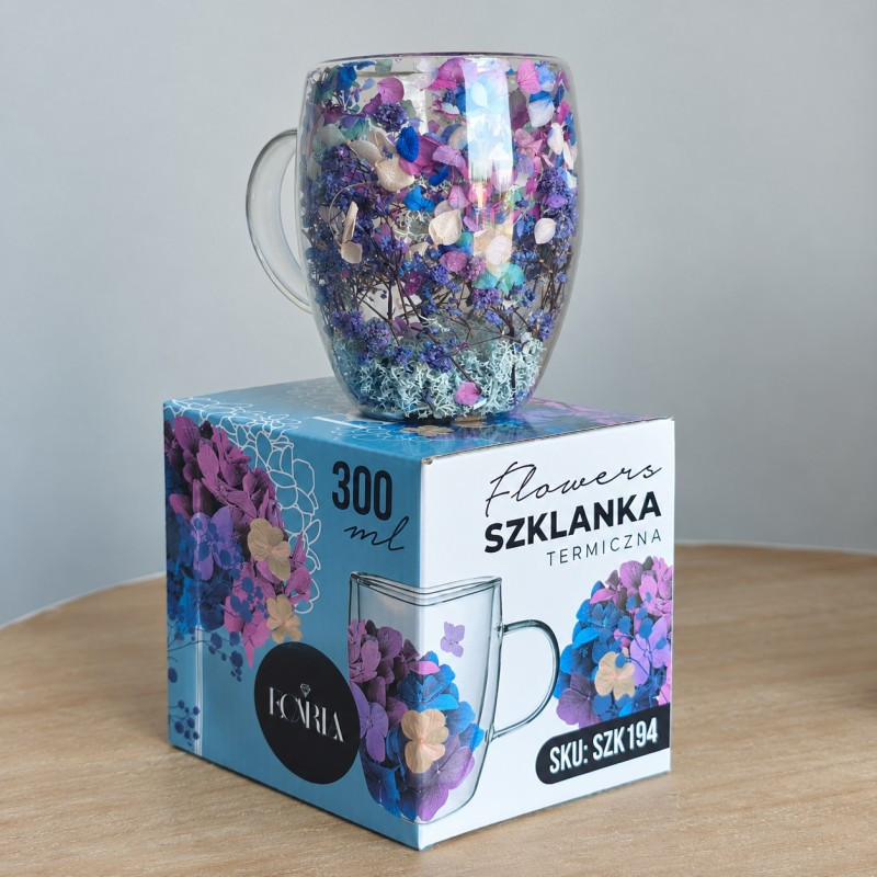 Termo čaša s cvijećem, 300 ml, SZK194_2