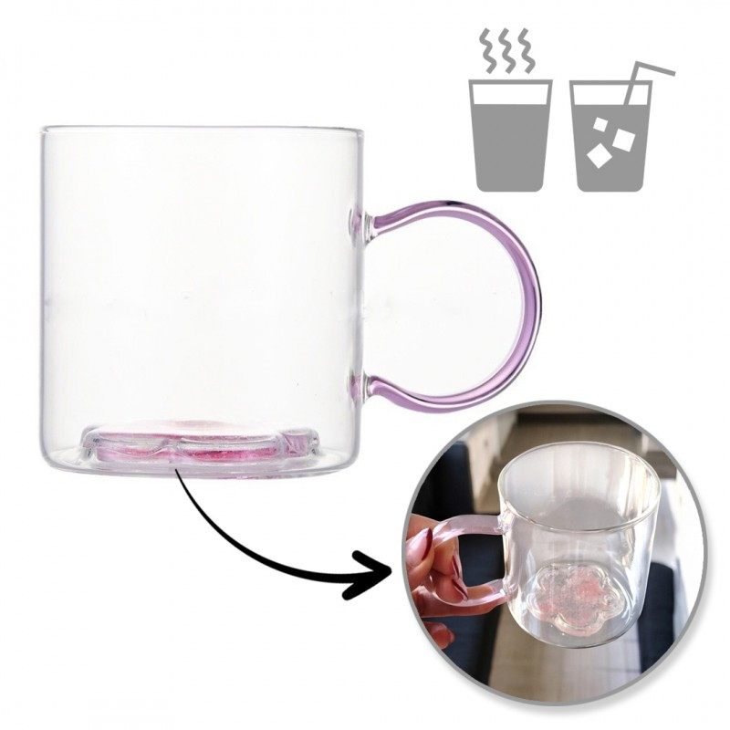 Termo čaša s dvostrukom stijenkom, 8 cm, 250 ml, bež_1